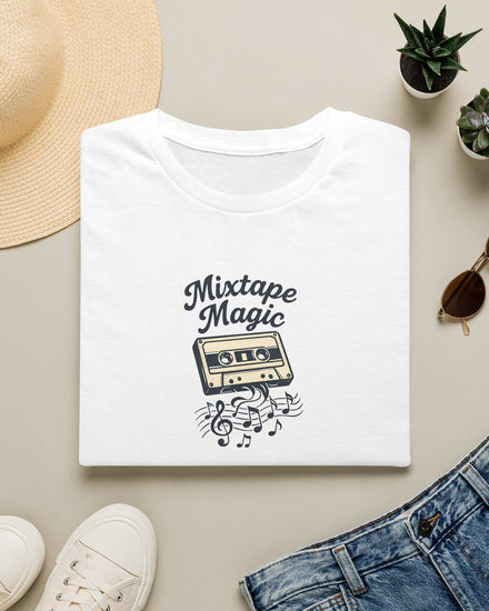 Mixtape Magic Illustration T-Shirt